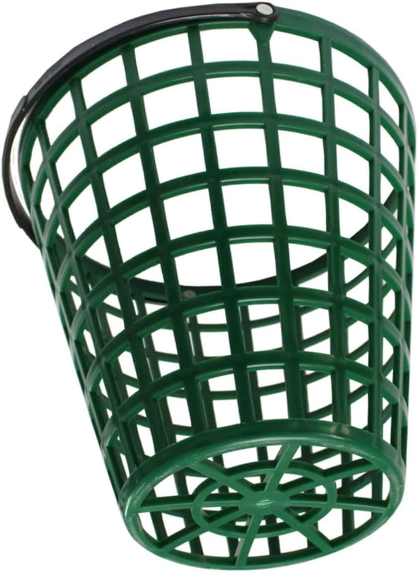 CLISPEED Golf Ball Basket - Portable Plastic Storage with Handle